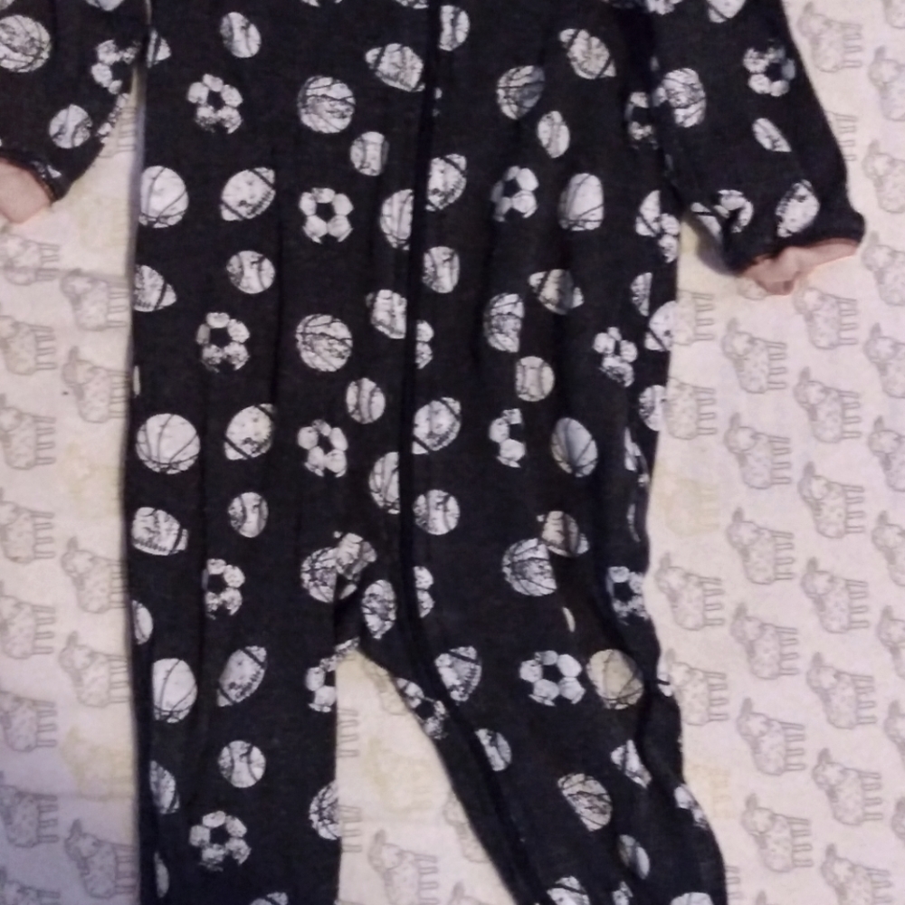Black with soccer ball, football. And more.
